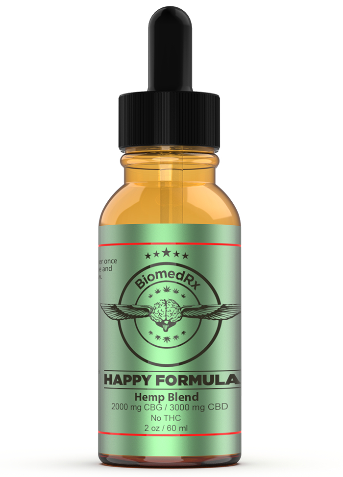 Happy Formula 2000mg CBG 3000mg CBD